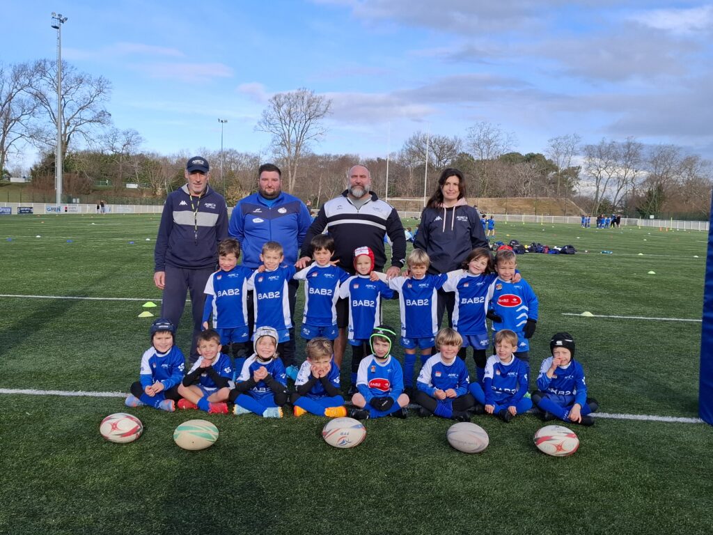 Throw Baby Rugby Baby Rugby et M6 - Anglet Olympique Rugby Club