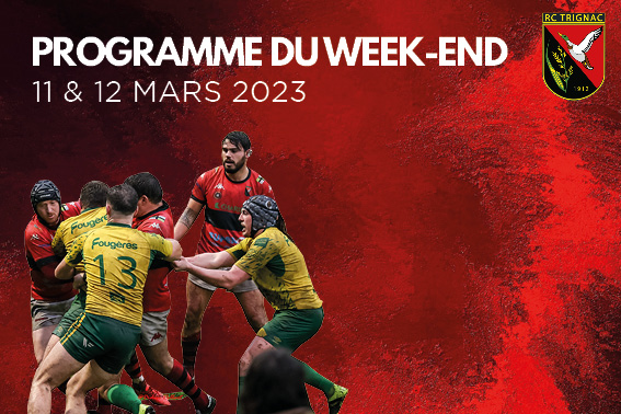 Programme Du Week-end / 11 &12 Mars