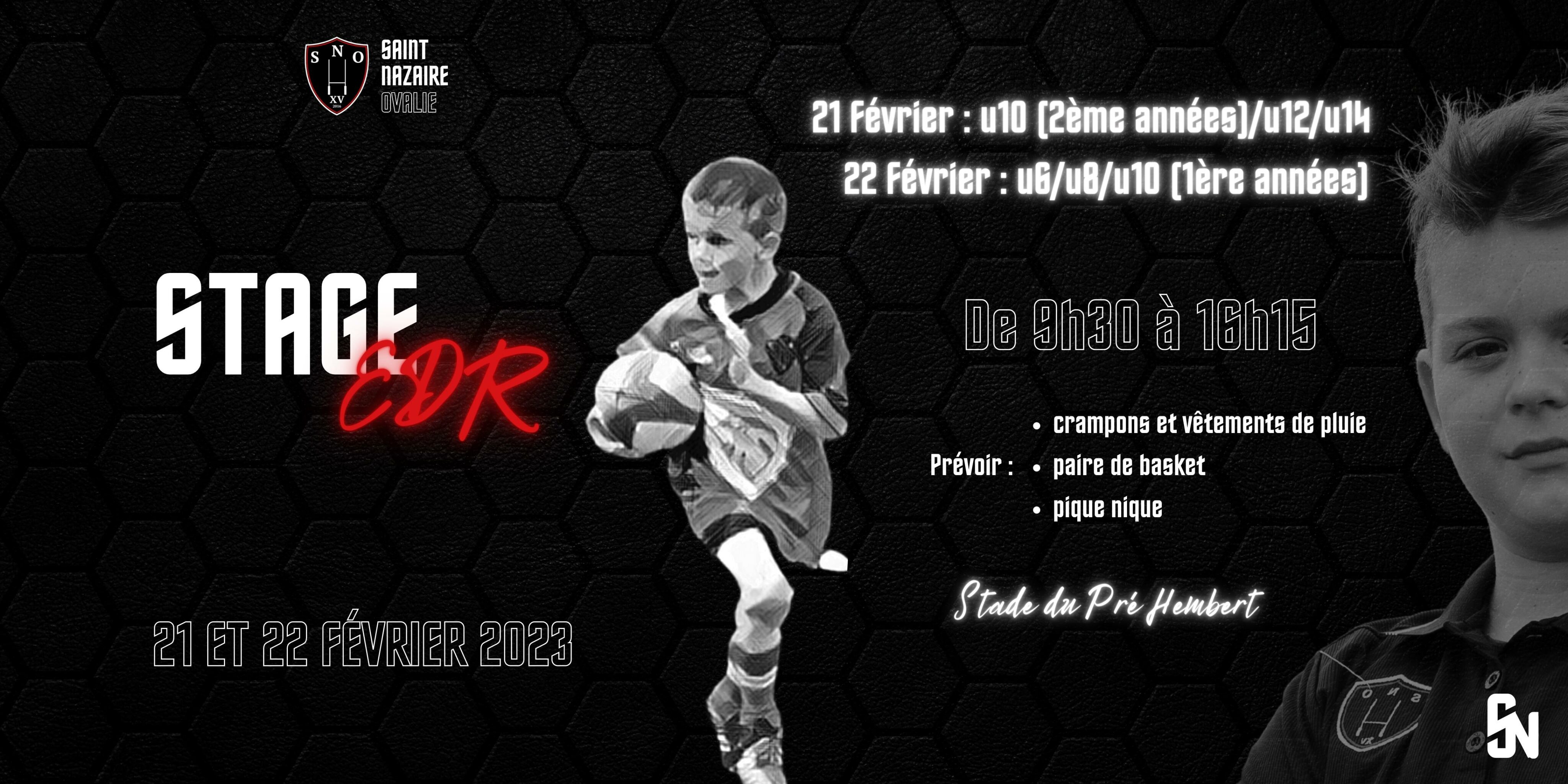 Stages au Saint Nazaire Ovalie Saint Nazaire Ovalie