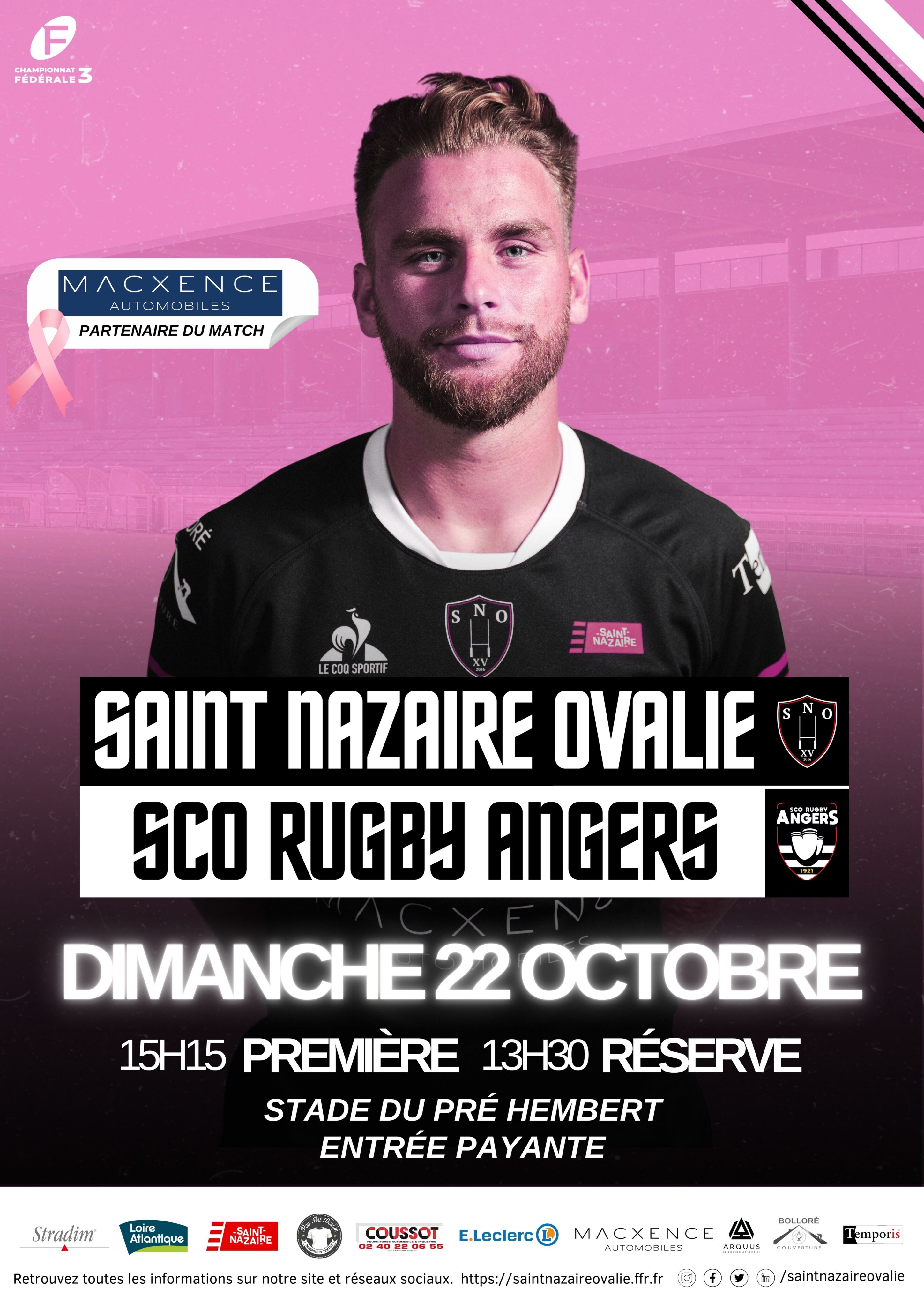 Saint Nazaire Ovalie x Angers SCO, J5